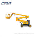 Adjustable height telescopic boom lift for sale